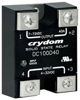 CRYDOM DC200D10 SOLID STATE RELAY PANEL MOUNT, 4 TO 32VDC, 10A, 7 TO 150VDC