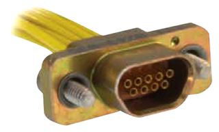 ITT CANNON MDM-25SH006B MICRO-D CONNECTOR, RECEPTACLE, 25POS, WIRE LEADS