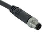 TE CONNECTIVITY 1838288-3 SENSOR CABLE, M8, MALE, 4POS, STRAIGHT