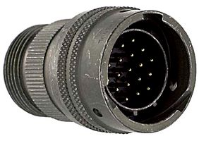 AMPHENOL INDUSTRIAL PT06A14-19PW CIRCULAR CONNECTOR PLUG SIZE 14, 19POS, CABLE