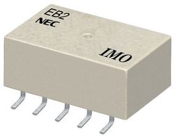 IMO PRECISION CONTROLS EB2-12NU SIGNAL RELAY, DPDT, 12VDC, 2A, SMD