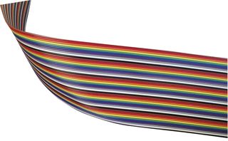 AMPHENOL SPECTRA-STRIP 135-2801-020 FLAT CABLE, 20COND, 100FT, 28AWG, 300V