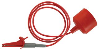 SILVERTRONIC 126104/R MOTORCYCLE/COMPUTER MEMORY SAVER JUMP LEAD, RED