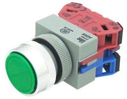 IDEC ABW111-G SWITCH, INDUSTRIAL PUSHBUTTON, 22MM