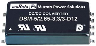MURATA POWER SOLUTIONS DSM-5/2.65-3.3/3-D12-C DC/DC Converter