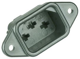 TE CONNECTIVITY / AMP 206637-1 CONNECTOR, POWER ENTRY, RECEPTACLE, 15A