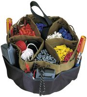 PLATT 1148 22-Pocket Drawstring Bucket Bag/Organizer