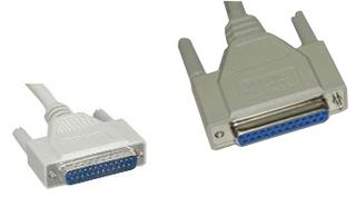 GC ELECTRONICS 45-2606 COMPUTER CABLE, IEEE 1284, 6FT, PUTTY