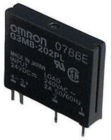 OMRON INDUSTRIAL AUTOMATION G3MB-102PL DC5 SSR, PCB MOUNT, 132VAC, 6VDC, 2A