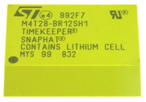 STMICROELECTRONICS M4T28-BR12SH1 IC, BATTERY/CRYSTAL SNAPHAT, SNAPHAT-28