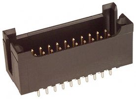 TE CONNECTIVITY / AMP 1-102567-1 WIRE-BOARD CONN, HEADER, 20POS, 2.54MM