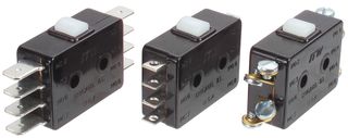 ITW SWITCHES 22-204 MICRO SWITCH, PIN PLUNGER, DPDT 10A 250V