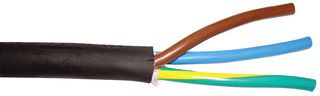 BELDEN 19509 B59250 UNSHLD MULTICOND CABLE 3COND 18AWG 250FT
