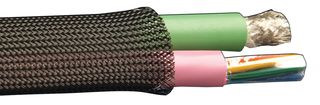 ALPHA WIRE G1101/8 BK002 General-Purpose Expandable Braided Sleeving