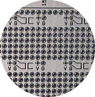 VECTOR ELECTRONICS 8008 PCB, Pad/Hole and Gnd Plane 2side