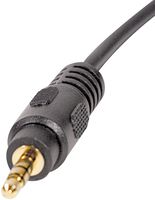 STELLAR LABS 24-9537 STEREO AUDIO CABLE, 100FT, BLACK