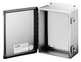 HOFFMAN ENCLOSURES A1412CHNFSS ENCLOSURE, JUNCTION BOX, STAINLESS STEEL
