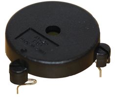 PROJECTS UNLIMITED AT-3425-TWT-R TRANSDUCER, E/M, ALARM, 2.5KHZ, 83DBA