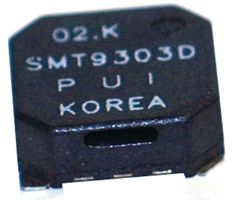 PROJECTS UNLIMITED SMT-0821-S-R TRANSDUCER, E/M, ALARM, 2.1KHZ, 87DBA